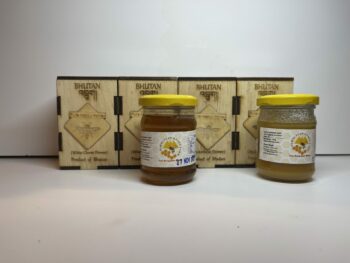 ブータン産はちみつ Pure Happy Honeyセット （ホワイトクローバー ＆ピンクのそばの花） 100g 各2瓶セット